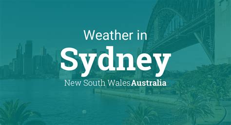 weather sydney nsw today